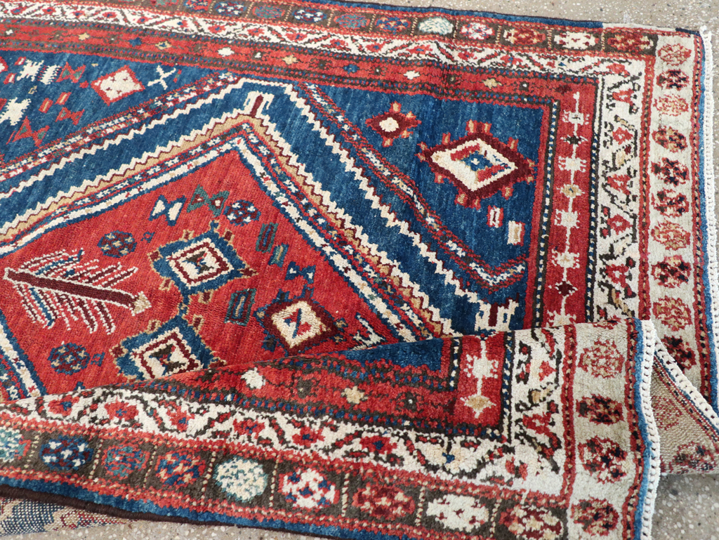 Antique Persian Malayer Rug, No.25544 - Staging