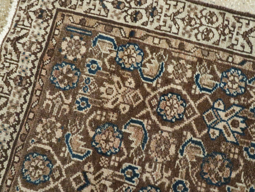 Vintage Persian Malayer Runner, No.25557 - Staging