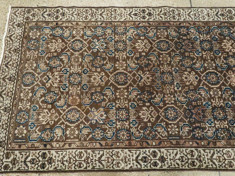 Vintage Persian Malayer Runner, No.25557 - Staging