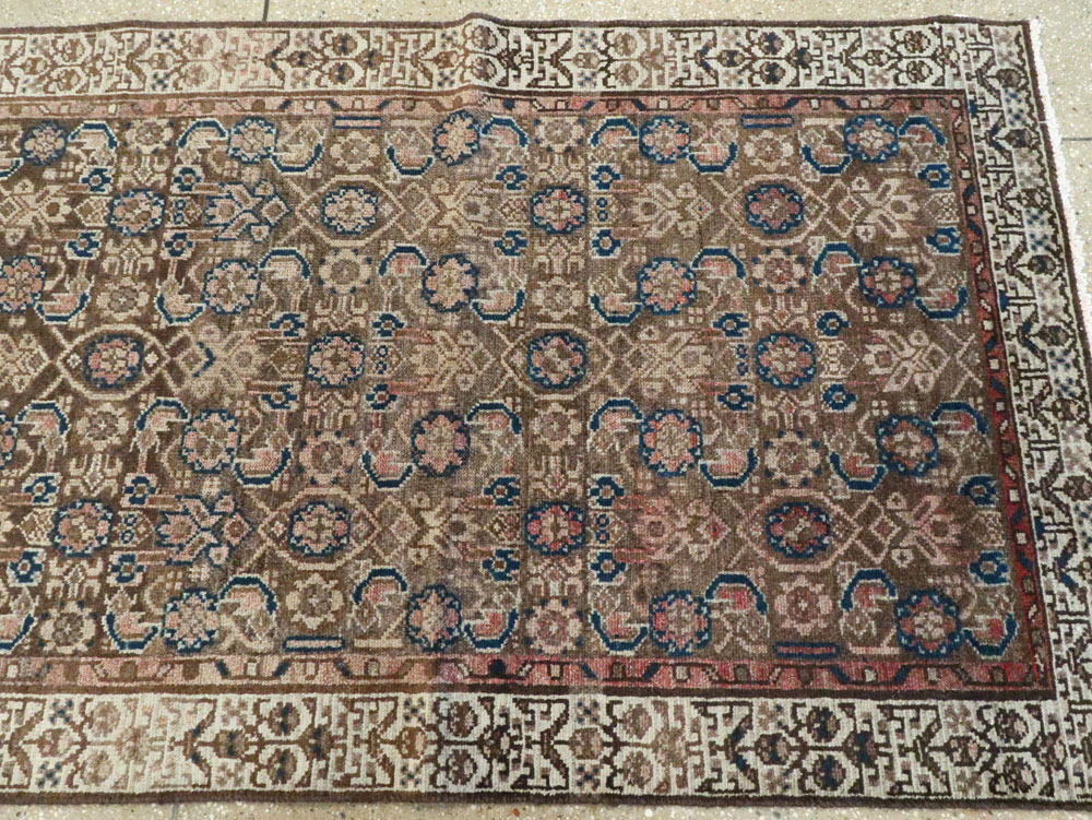 Vintage Persian Malayer Runner, No.25557 - Staging