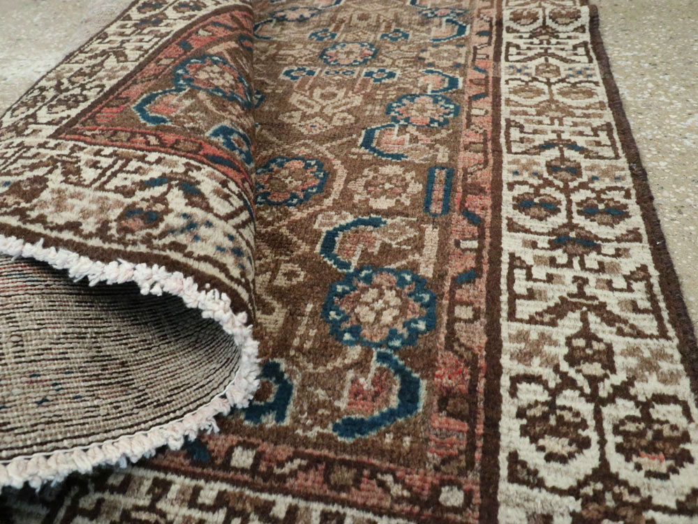 Vintage Persian Malayer Runner, No.25557 - Staging