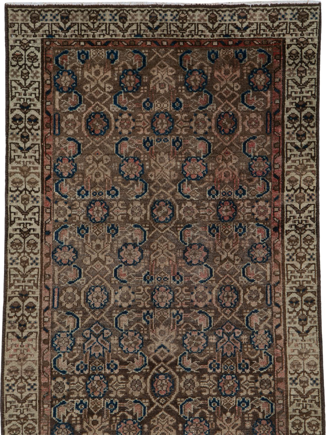 Vintage Persian Malayer Runner, No.25557 - Staging