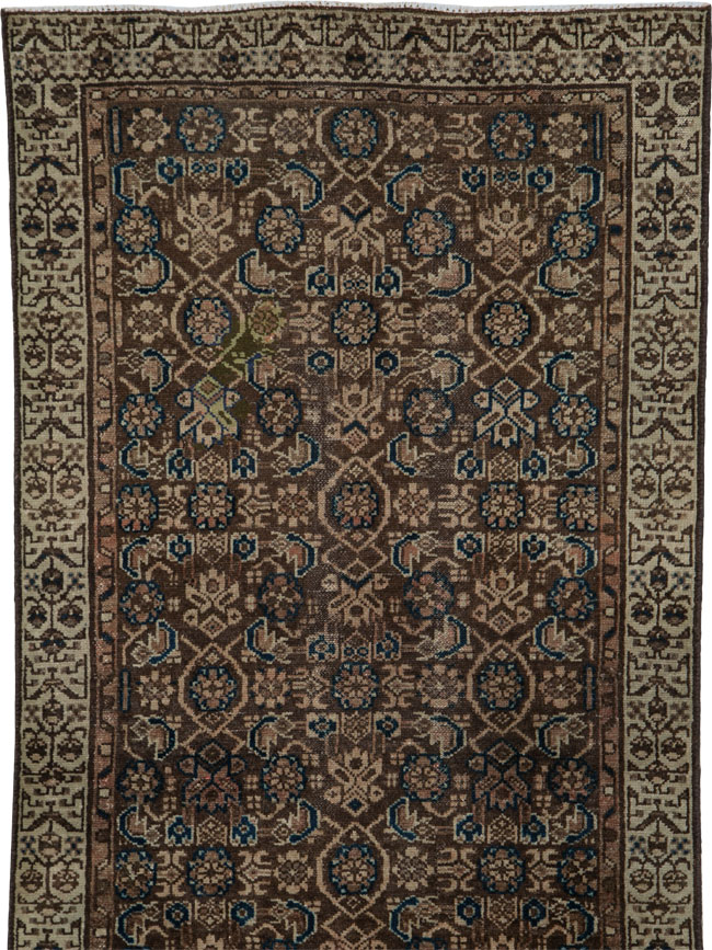 Vintage Persian Malayer Runner, No.25557 - Staging