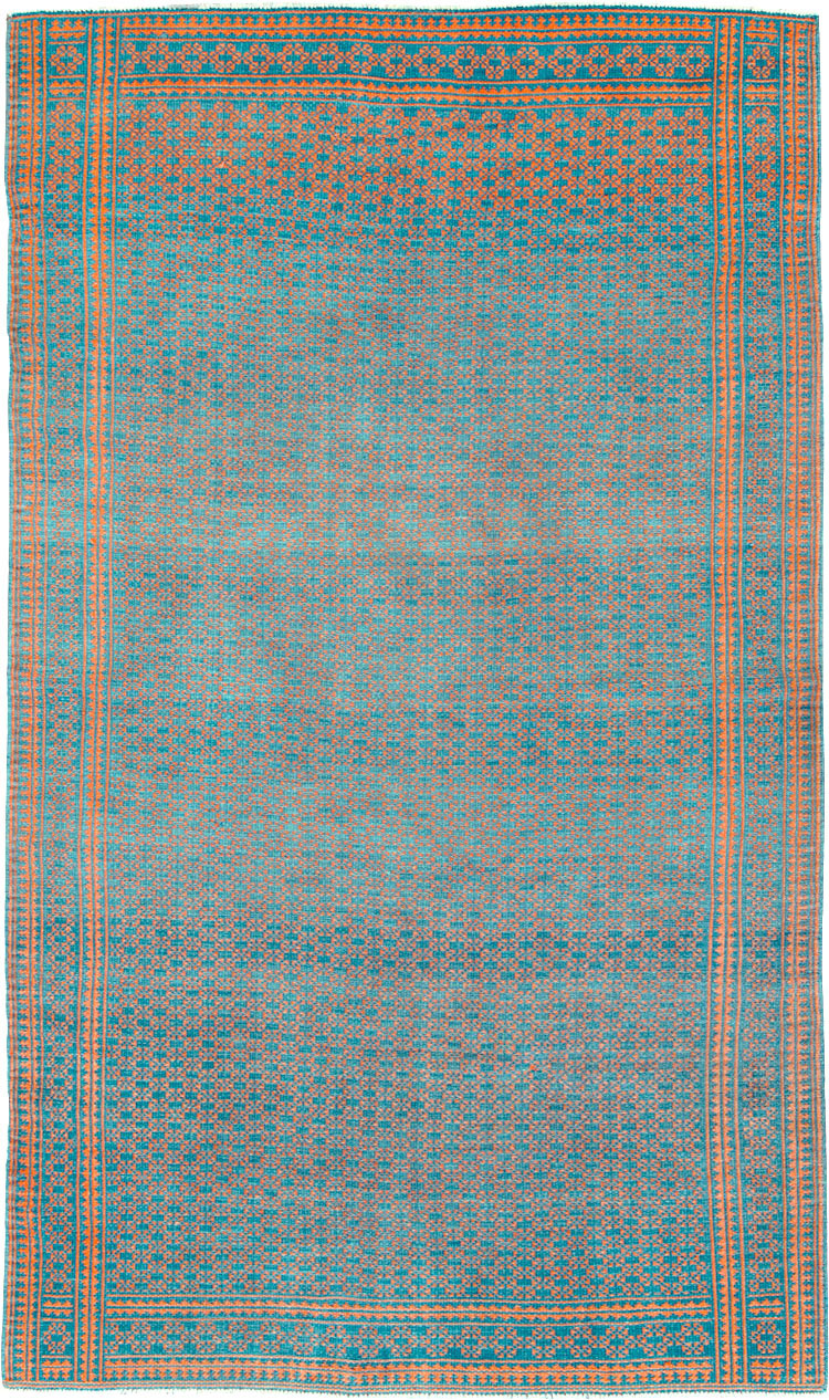 Vintage Persian Reversible Flatweave, No.25562 - Staging