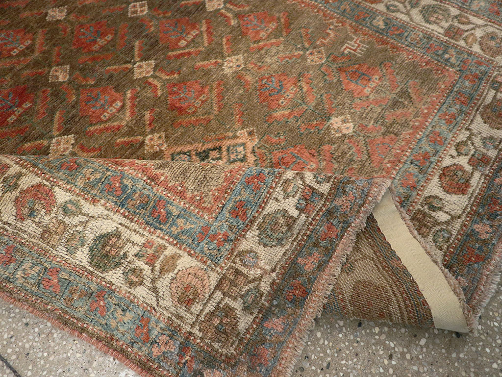 Vintage Persian Malayer Rug, No.25569 - Staging
