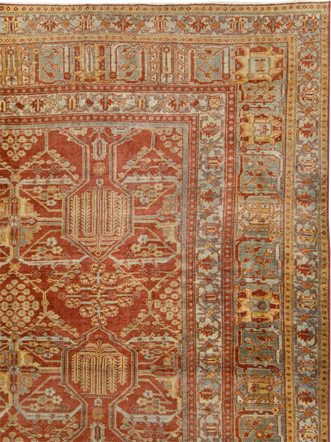 Antique Persian Josehgan Carpet, No.25571 - Staging
