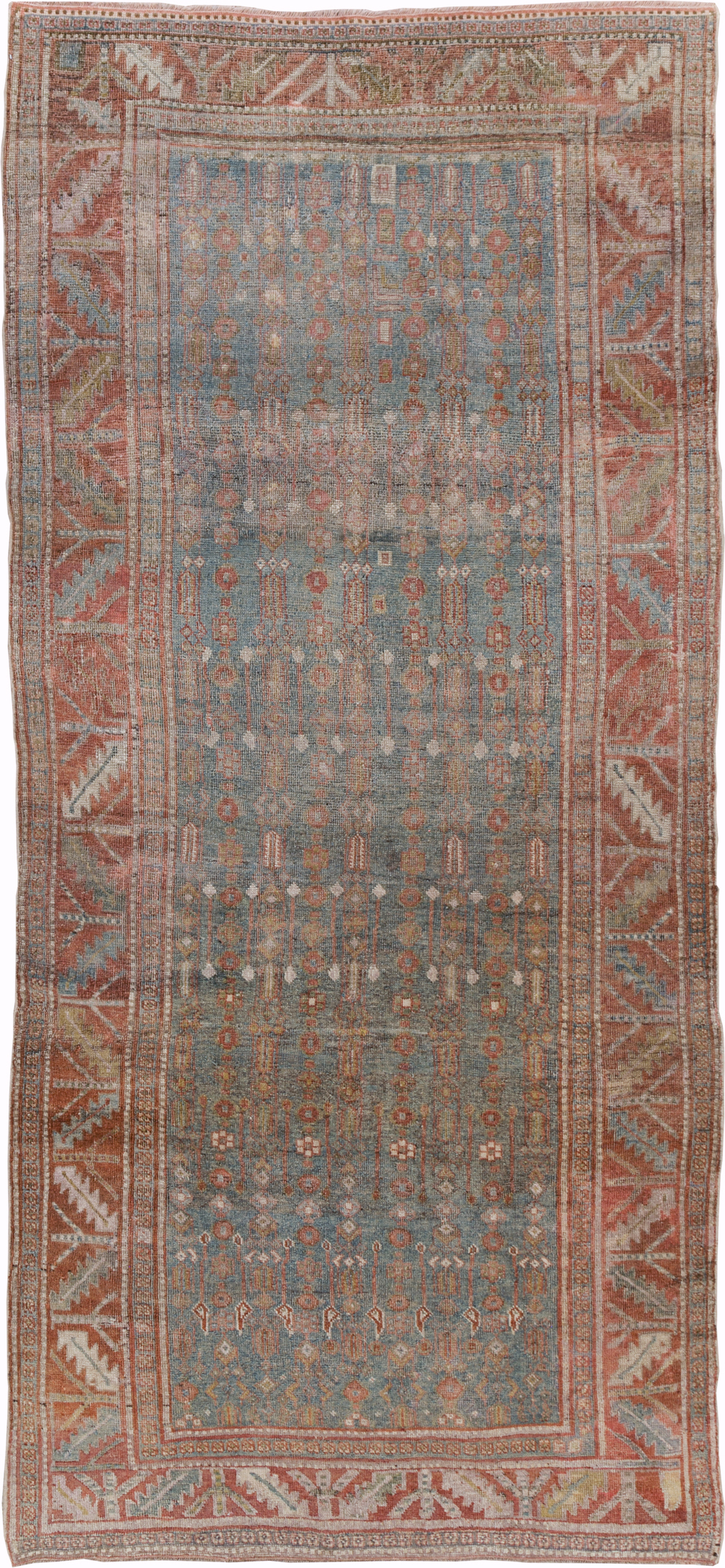 Antique Persian Kurd Bidjar Gallery Rug, No.25576 - Staging