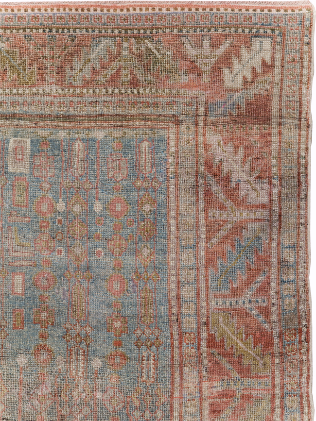 Antique Persian Kurd Bidjar Gallery Rug, No.25576 - Staging
