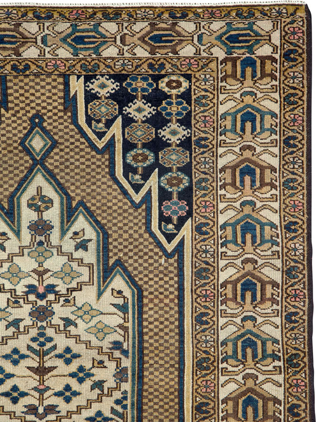 Antique Persian Malayer Rug, No.25585 - Staging