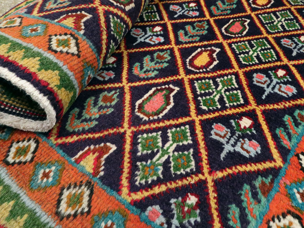 Vintage Persian Tabriz Rug (Pair: 1 of 2), No.25587 - Staging