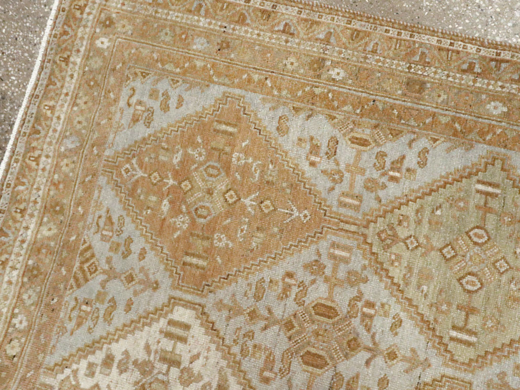 Vintage Persian Afshar Rug, No.25627 - Staging