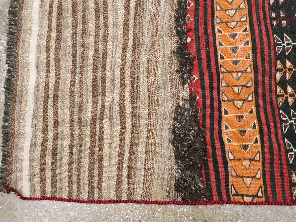 Vintage Persian Flatweave, No.25628 - Staging