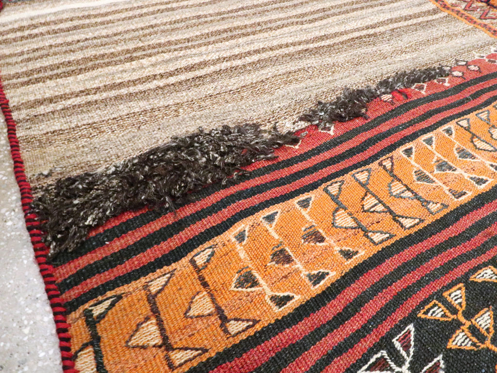 Vintage Persian Flatweave, No.25628 - Staging