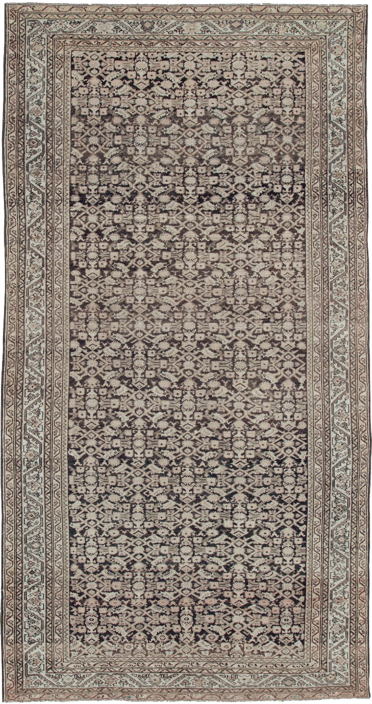Antique Persian Malayer Carpet, No.25664 - Staging