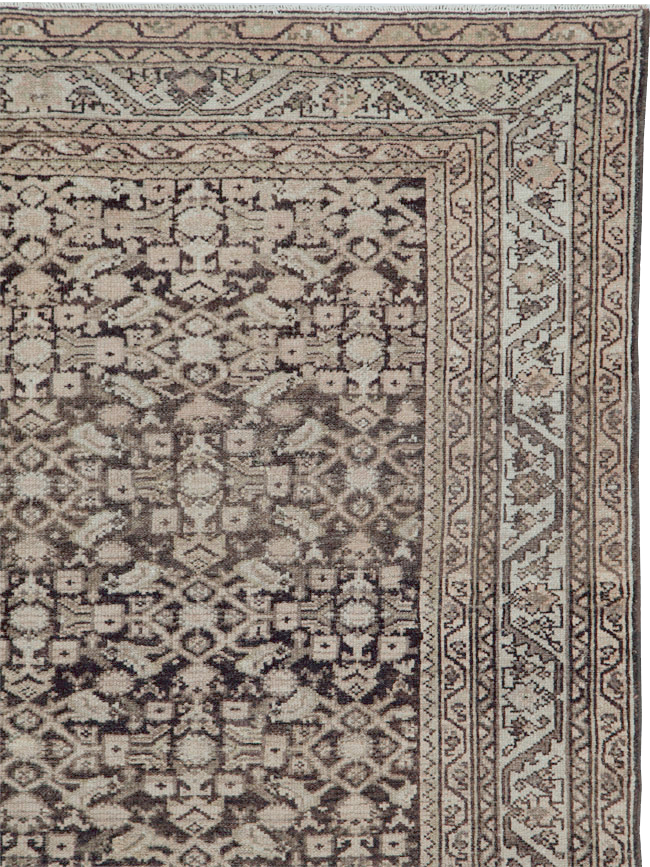 Antique Persian Malayer Carpet, No.25664 - Staging