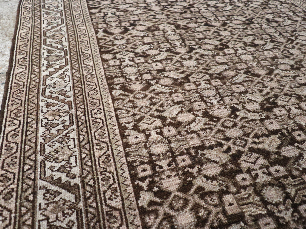 Antique Persian Malayer Carpet, No.25664 - Staging