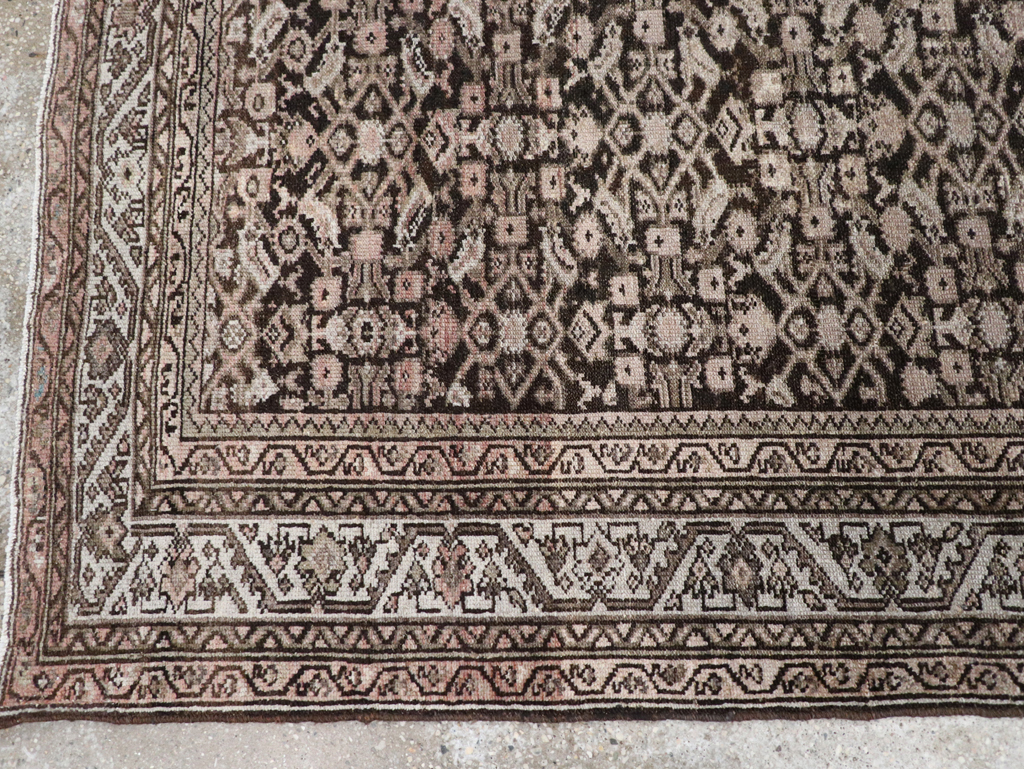 Antique Persian Malayer Carpet, No.25664 - Staging