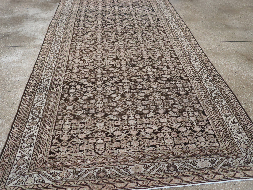 Antique Persian Malayer Carpet, No.25664 - Staging