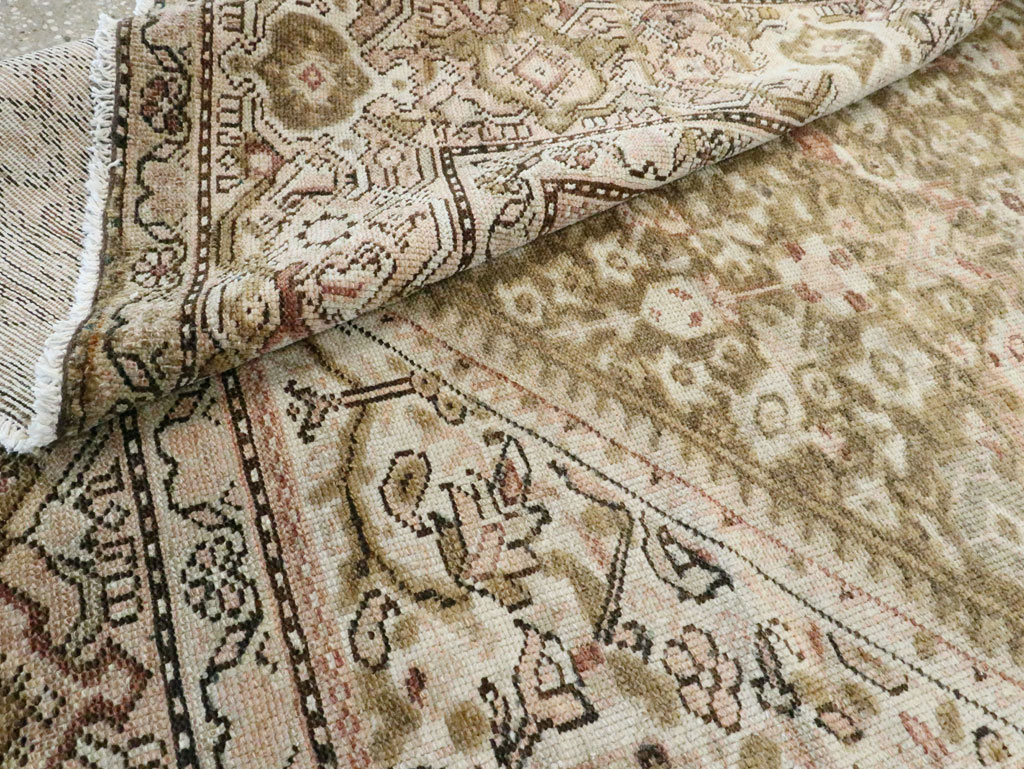 Antique Persian Malayer Gallery Carpet, No.25667 - Staging