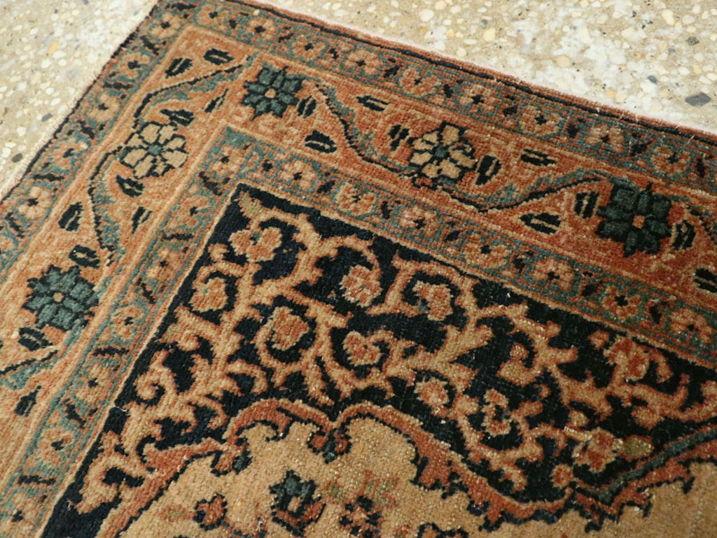 Antique Persian Tabriz Hagi Jalili Rug, No.25684 - Staging