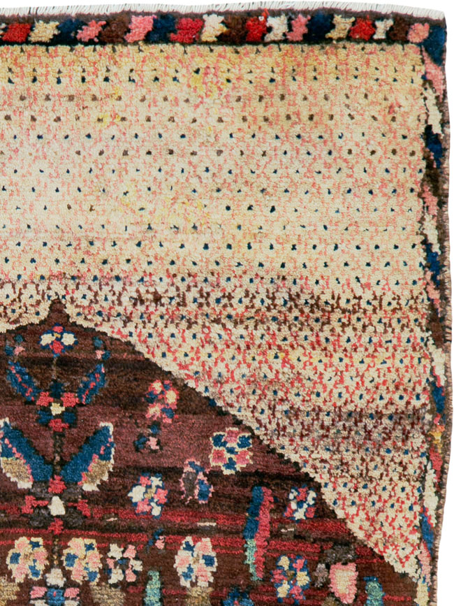 Vintage Persian Malayer Rug, No.25702 - Staging