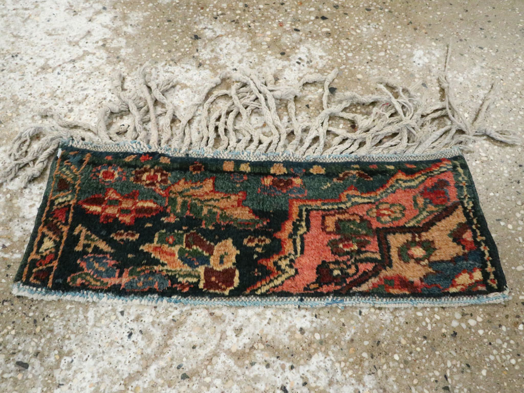 Vintage Persian Malayer Wagireh Rug, No.25704 - Staging