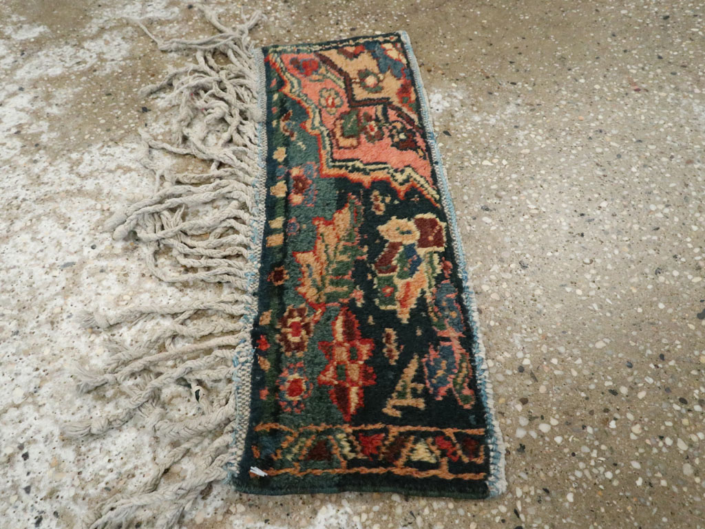 Vintage Persian Malayer Wagireh Rug, No.25704 - Staging