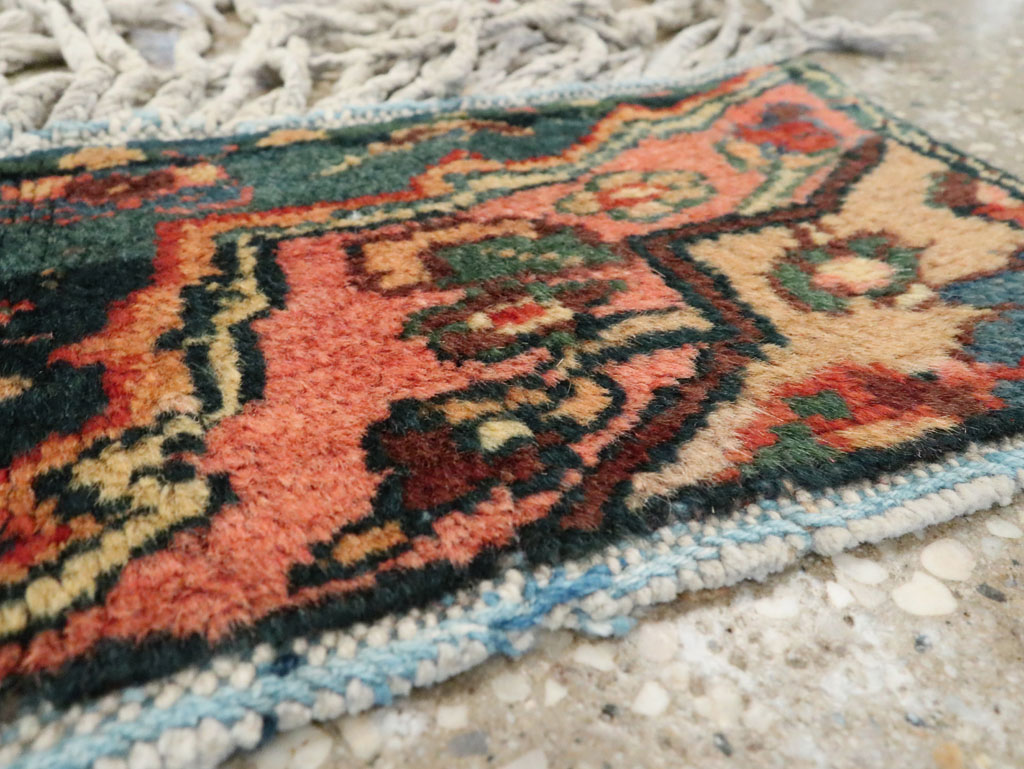 Vintage Persian Malayer Wagireh Rug, No.25704 - Staging