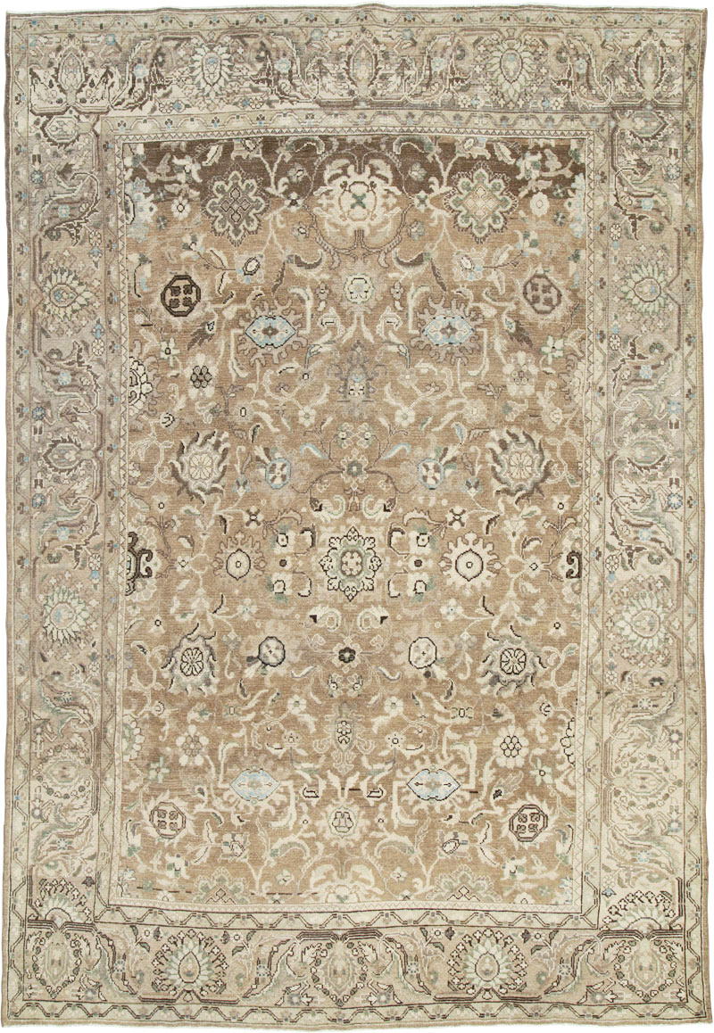 Vintage Persian Malayer Carpet, No.25729 - Staging