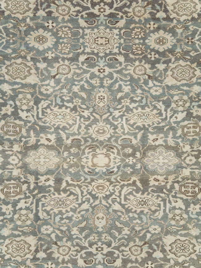 Vintage Persian Malayer Room Size Carpet, No.25731 - Staging