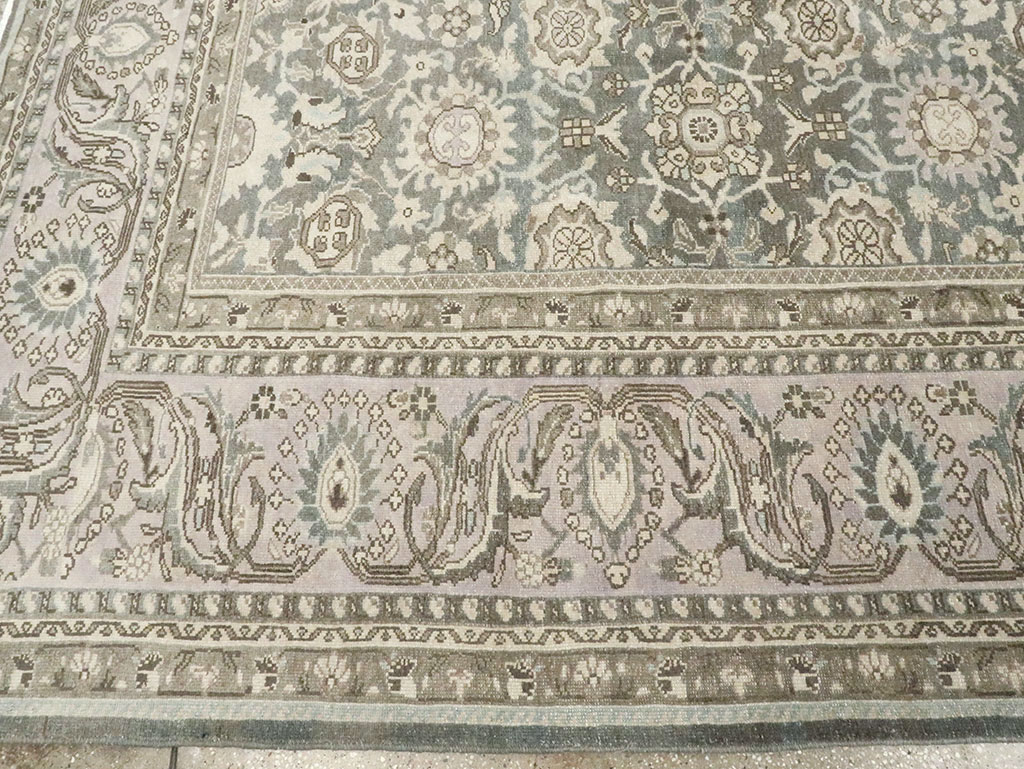 Vintage Persian Malayer Room Size Carpet, No.25731 - Staging