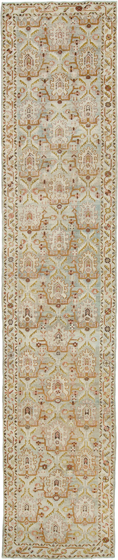 Vintage Persian Malayer Runner (Pair: 1 of 2), No.25734 - Staging