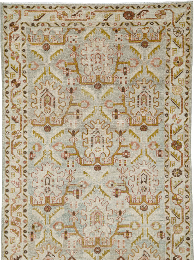 Vintage Persian Malayer Runner (Pair: 1 of 2), No.25734 - Staging