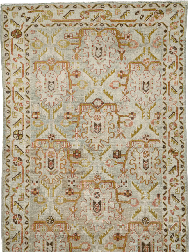 Vintage Persian Malayer Runner (Pair: 1 of 2), No.25734 - Staging