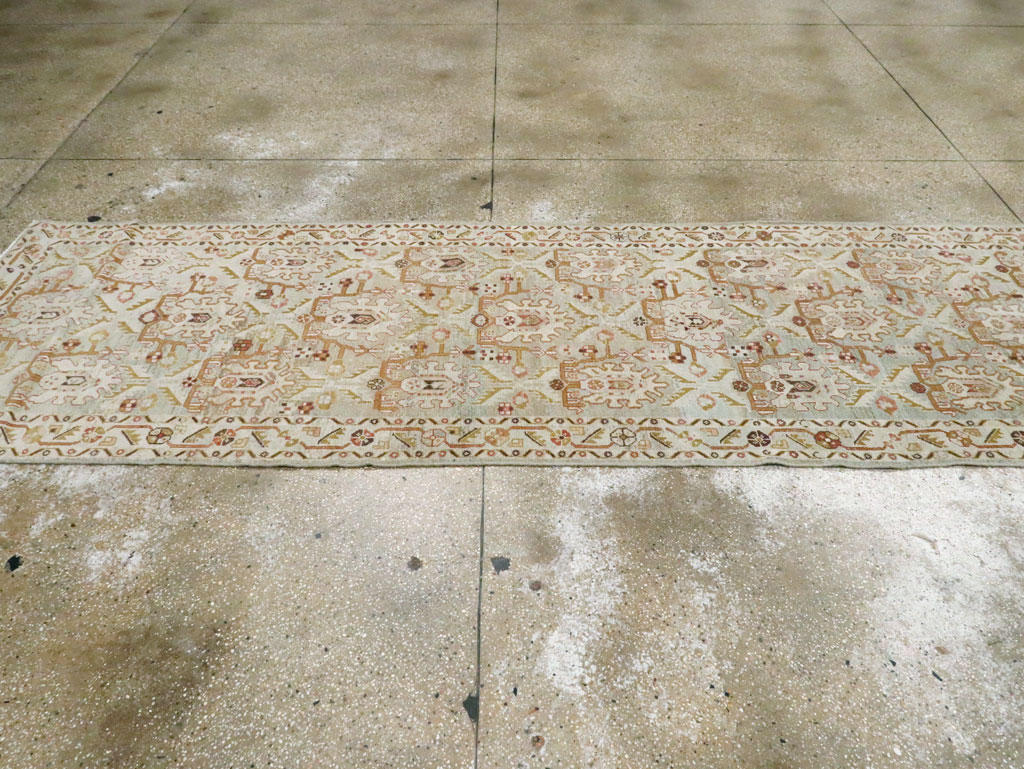 Vintage Persian Malayer Runner (Pair: 1 of 2), No.25734 - Staging