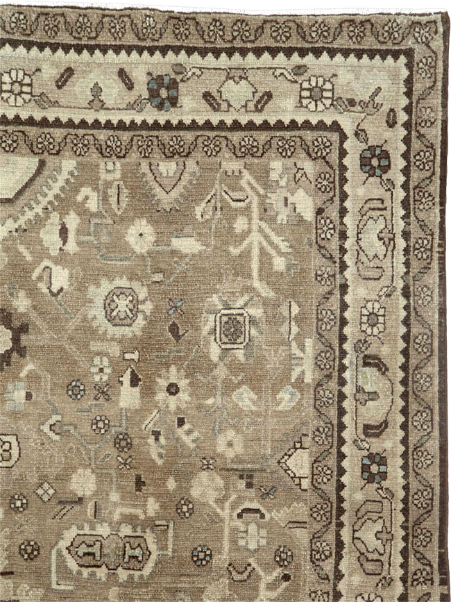 Vintage Persian Malayer Gallery Carpet, No.25737 - Staging