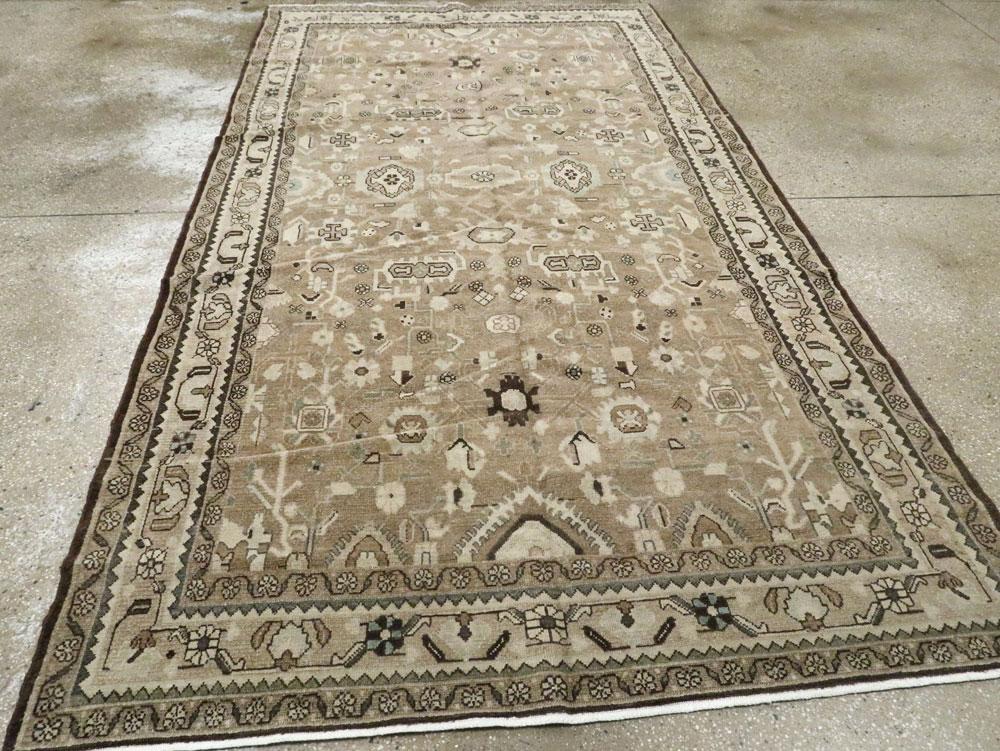 Vintage Persian Malayer Gallery Carpet, No.25737 - Staging