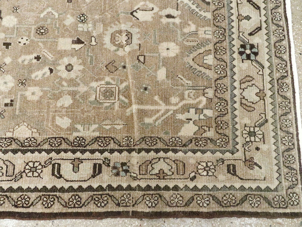 Vintage Persian Malayer Gallery Carpet, No.25737 - Staging