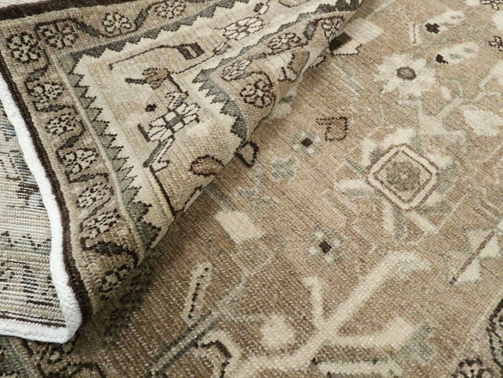 Vintage Persian Malayer Gallery Carpet, No.25737 - Staging