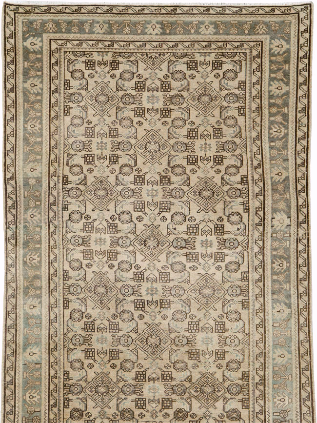 Vintage Persian Malayer Runner (Pair: 1 of 2), No.25738 - Staging