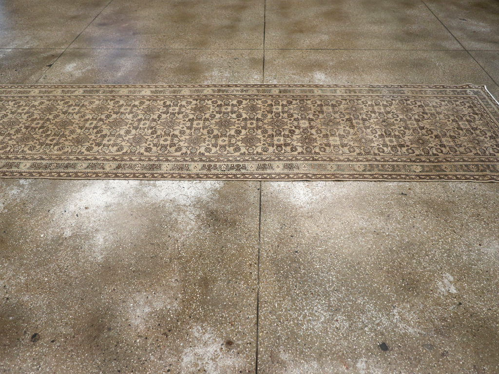 Vintage Persian Malayer Runner (Pair: 1 of 2), No.25738 - Staging