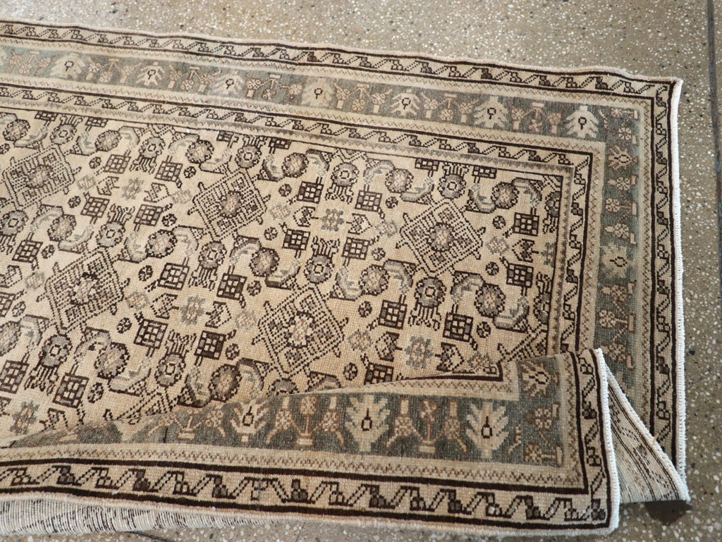 Vintage Persian Malayer Runner (Pair: 1 of 2), No.25738 - Staging