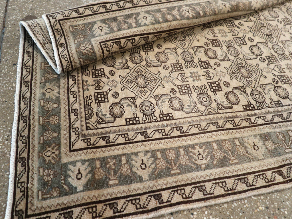 Vintage Persian Malayer Runner (Pair: 1 of 2), No.25738 - Staging