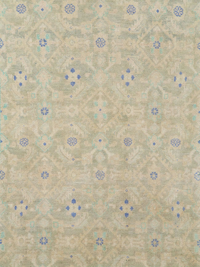 Vintage Persian Malayer Gallery Carpet, No.25742 - Staging