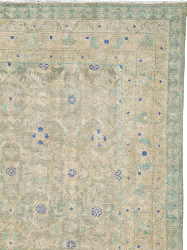 Vintage Persian Malayer Gallery Carpet, No.25742 - Staging