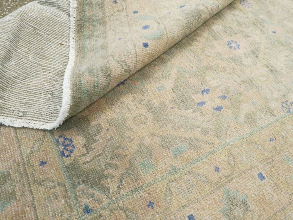 Vintage Persian Malayer Gallery Carpet, No.25742 - Staging