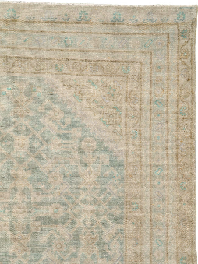 Vintage Persian Malayer Gallery Carpet (Pair: 1 of 2), No.25743 - Staging