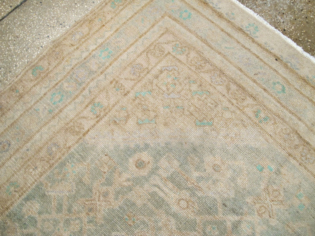 Vintage Persian Malayer Gallery Carpet (Pair: 1 of 2), No.25743 - Staging