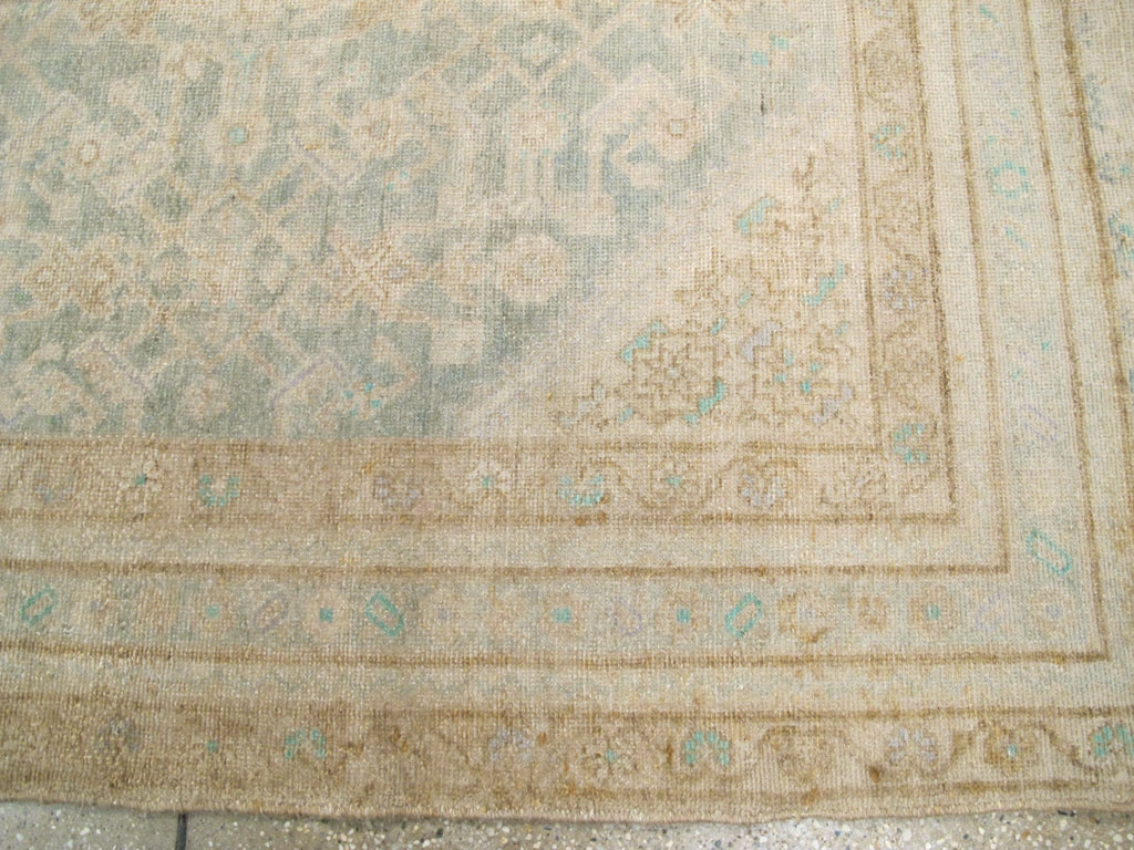 Vintage Persian Malayer Gallery Carpet (Pair: 1 of 2), No.25743 - Staging