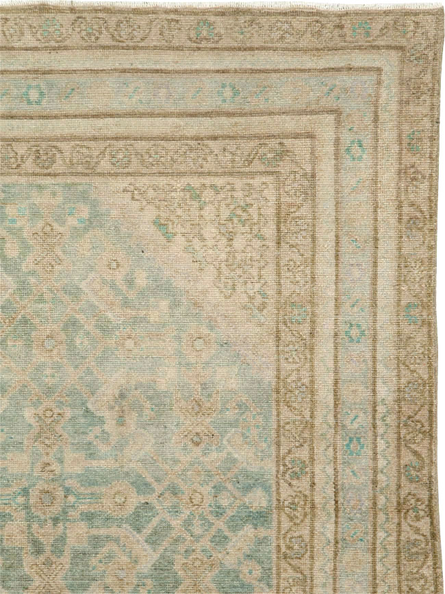 Vintage Persian Malayer Gallery Carpet (Pair: 2 of 2), No.25744 - Staging